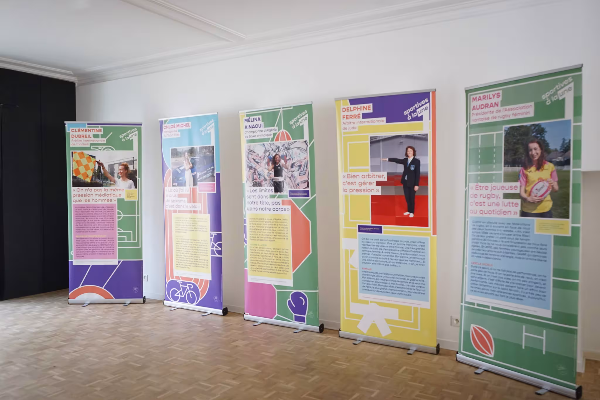 Panneaux d'exposition Sportives à la Une