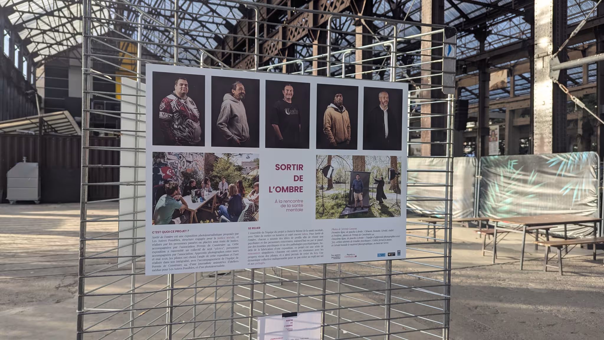 "Sortir de l'ombre" exposée au Festival Handiclap